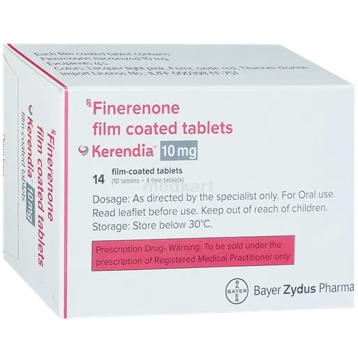 kerendia 10mg tablet 14's